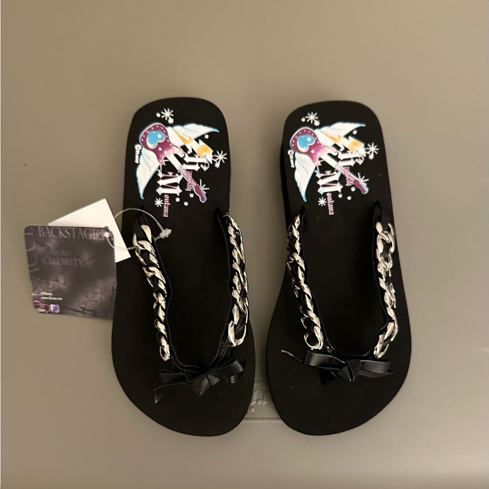Flip Flops Y2K Disney Hannah Montana Size 10 1/2